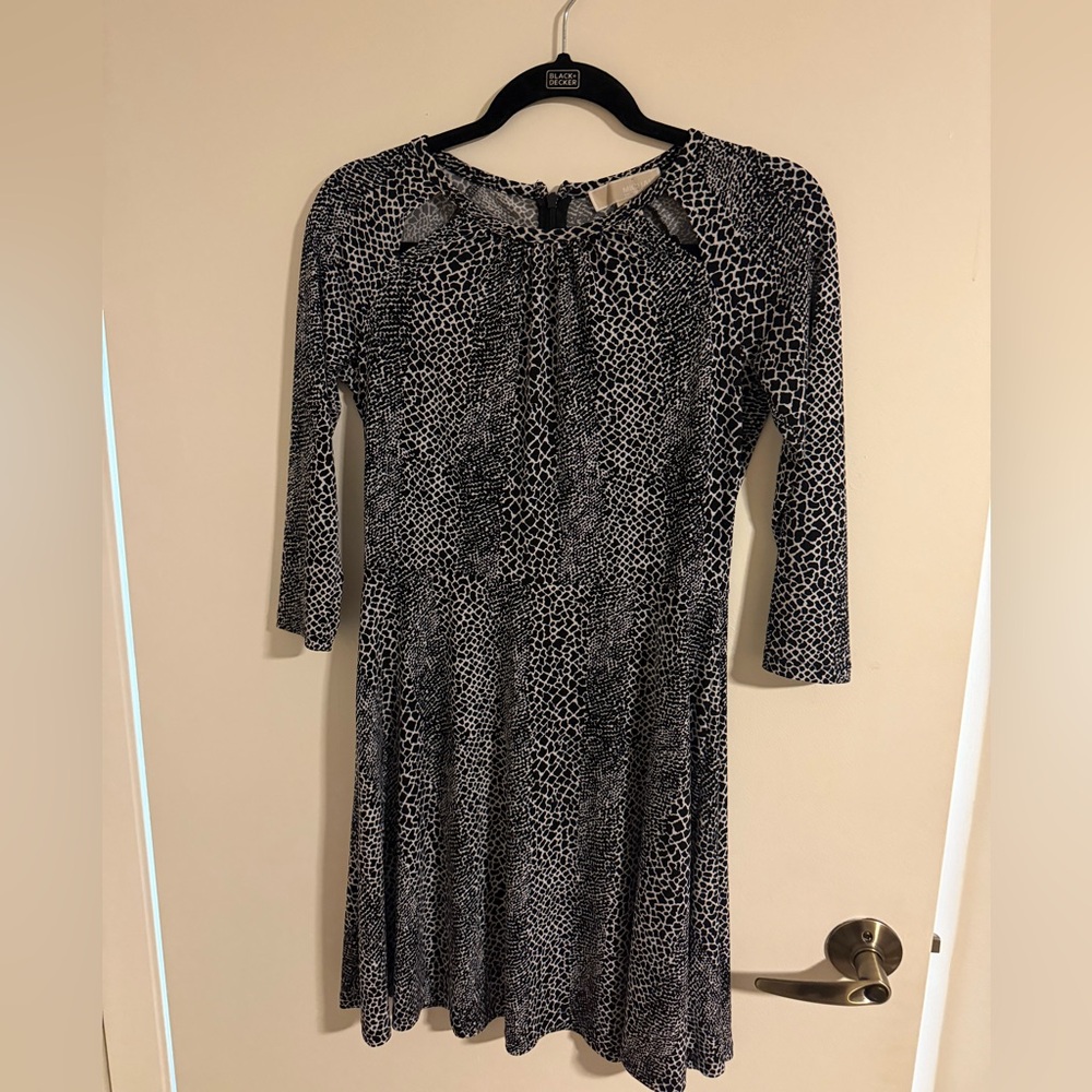 Michael Kors Black and White Dress